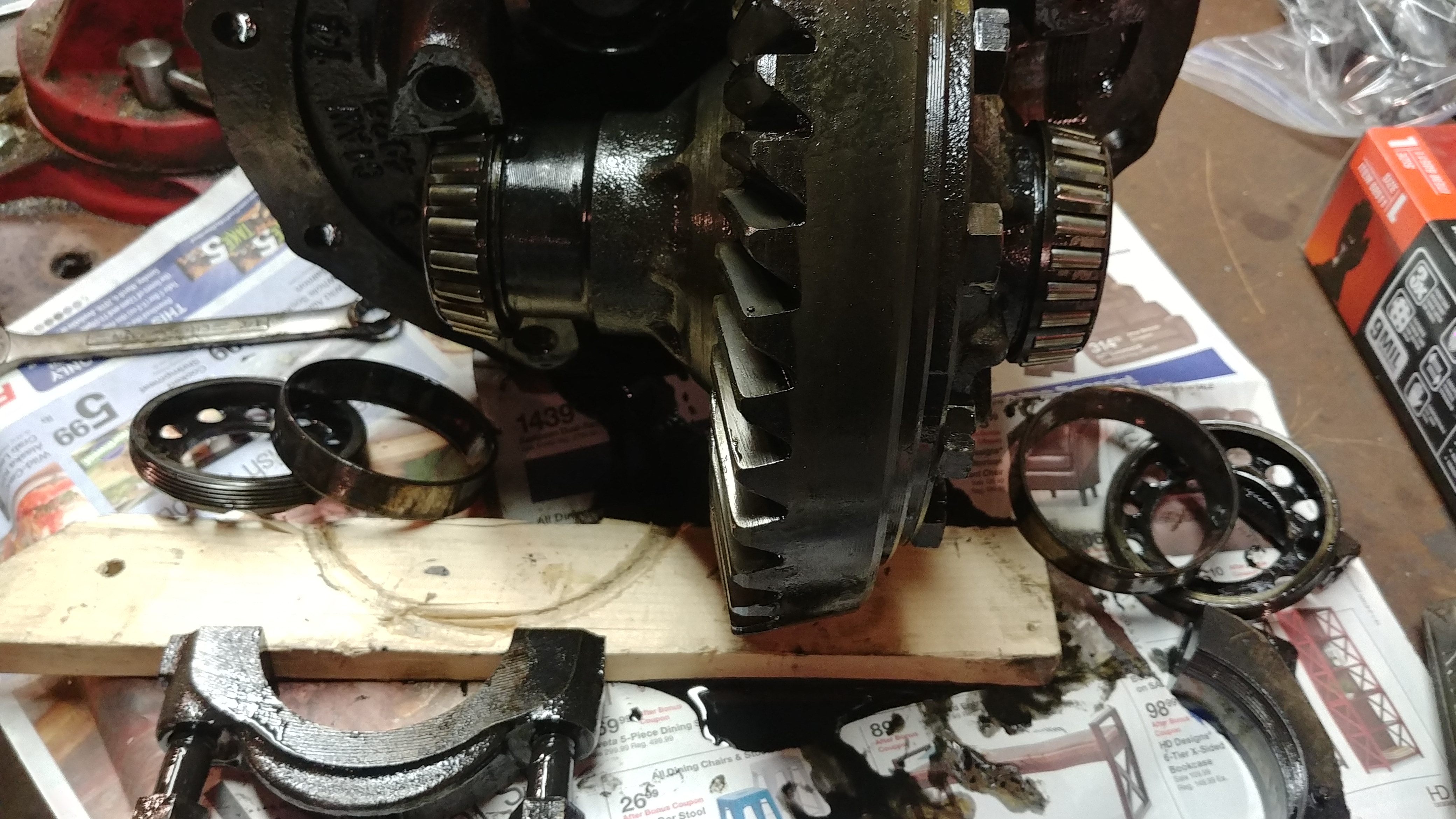 Tearing down the differential