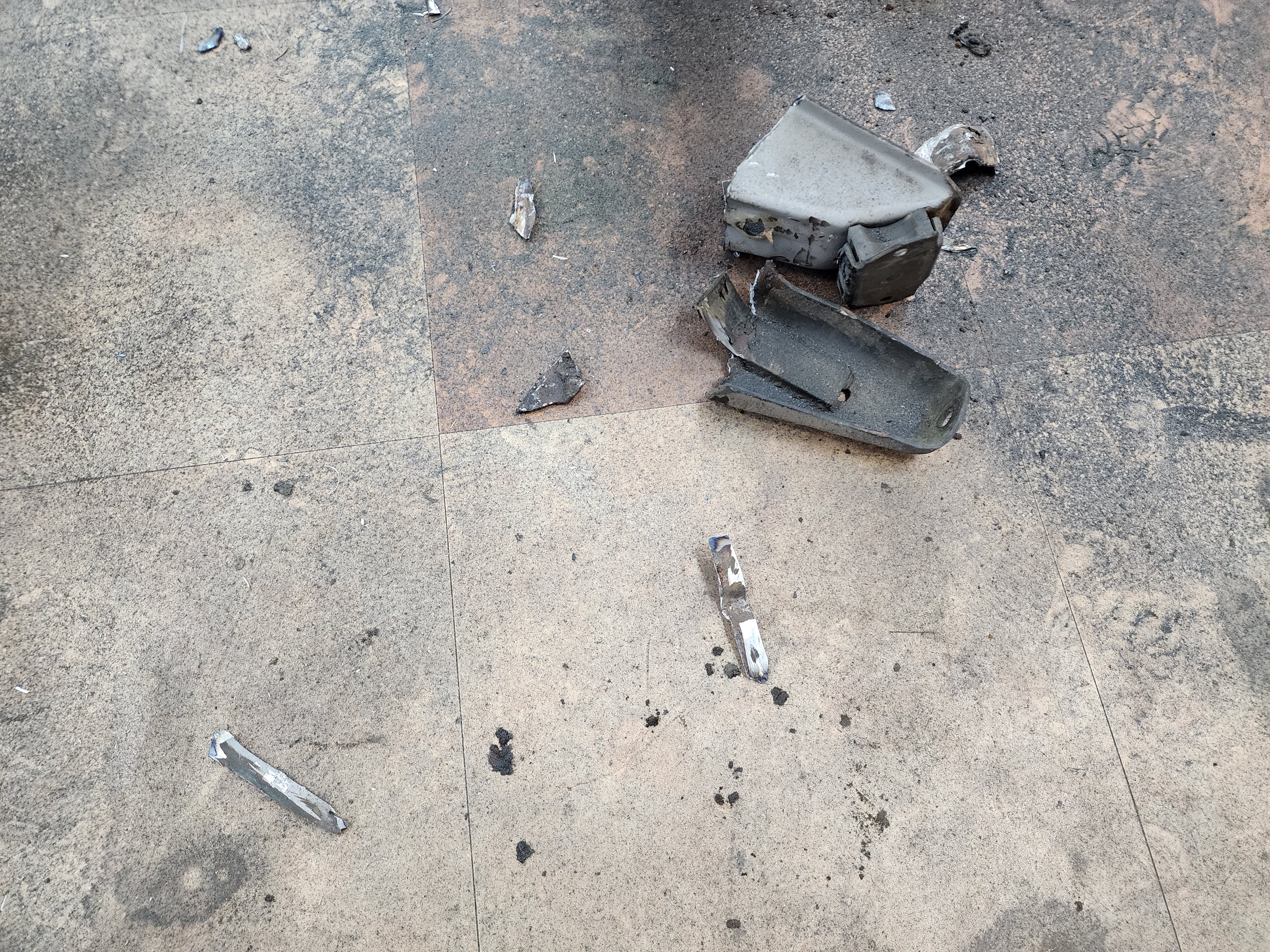 All the pieces after my hard work