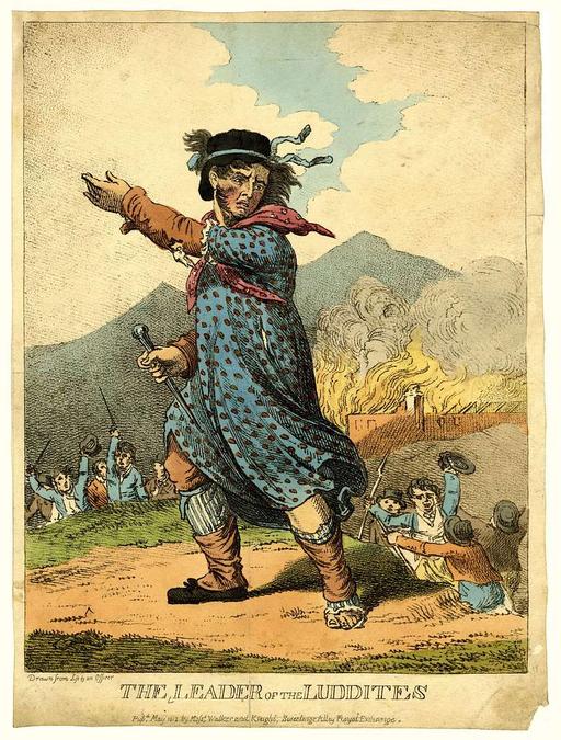 An old Luddite poster