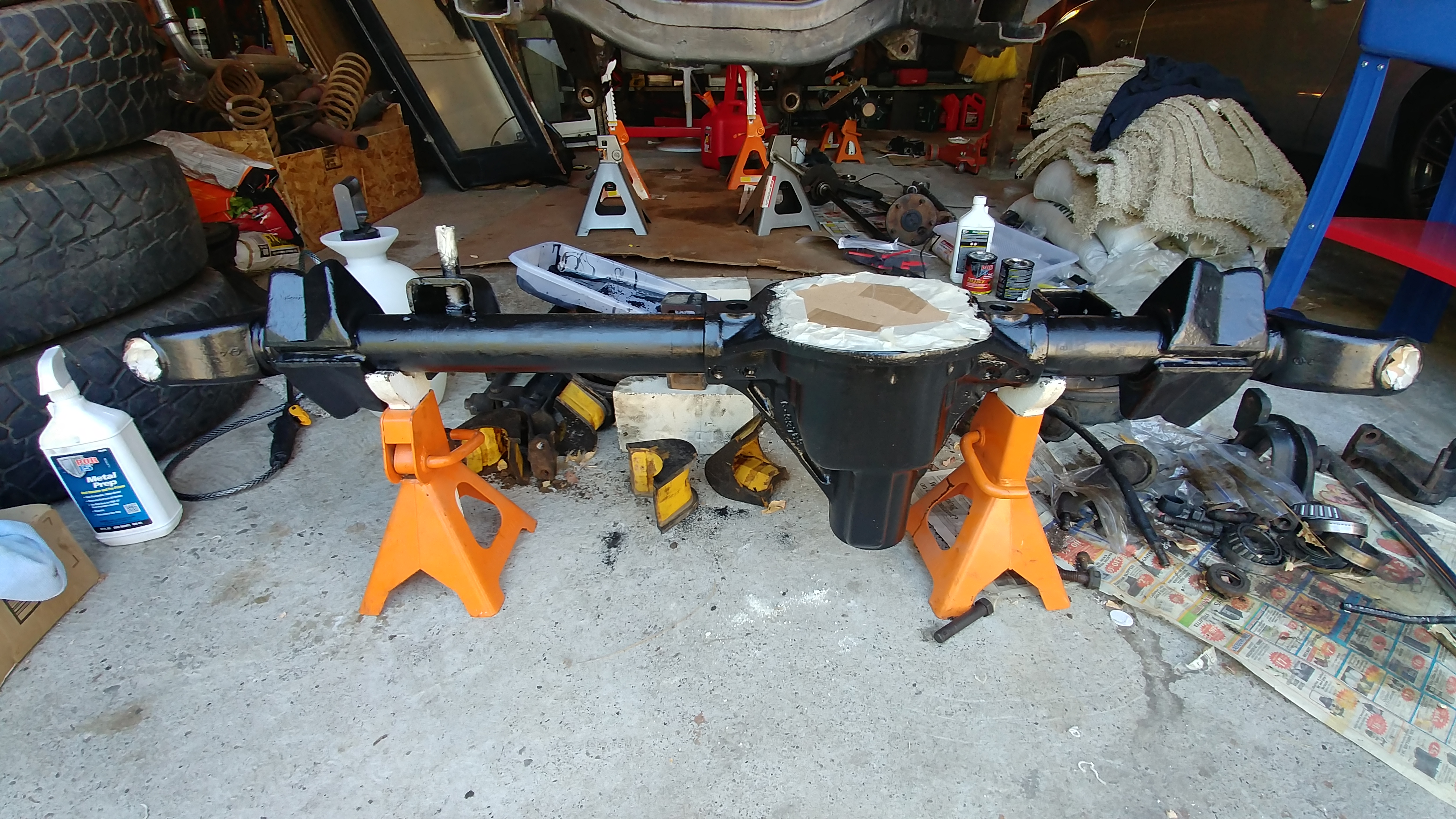 A new coat of POR-15 paint